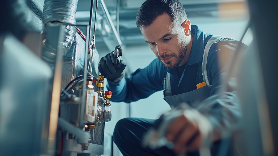 commercial hvac tech