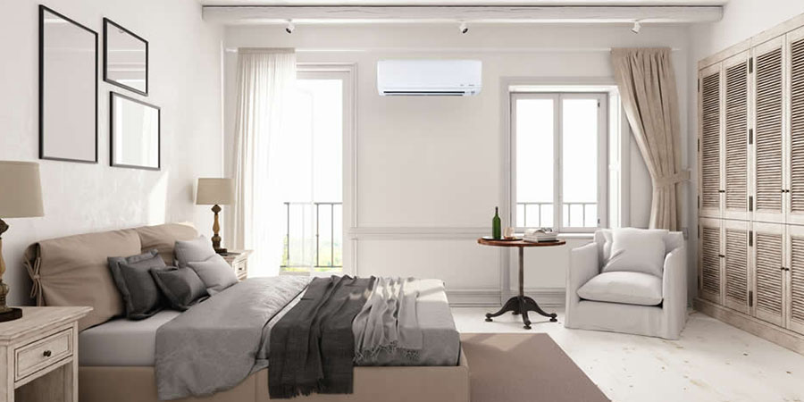 ductless-bedroom-white