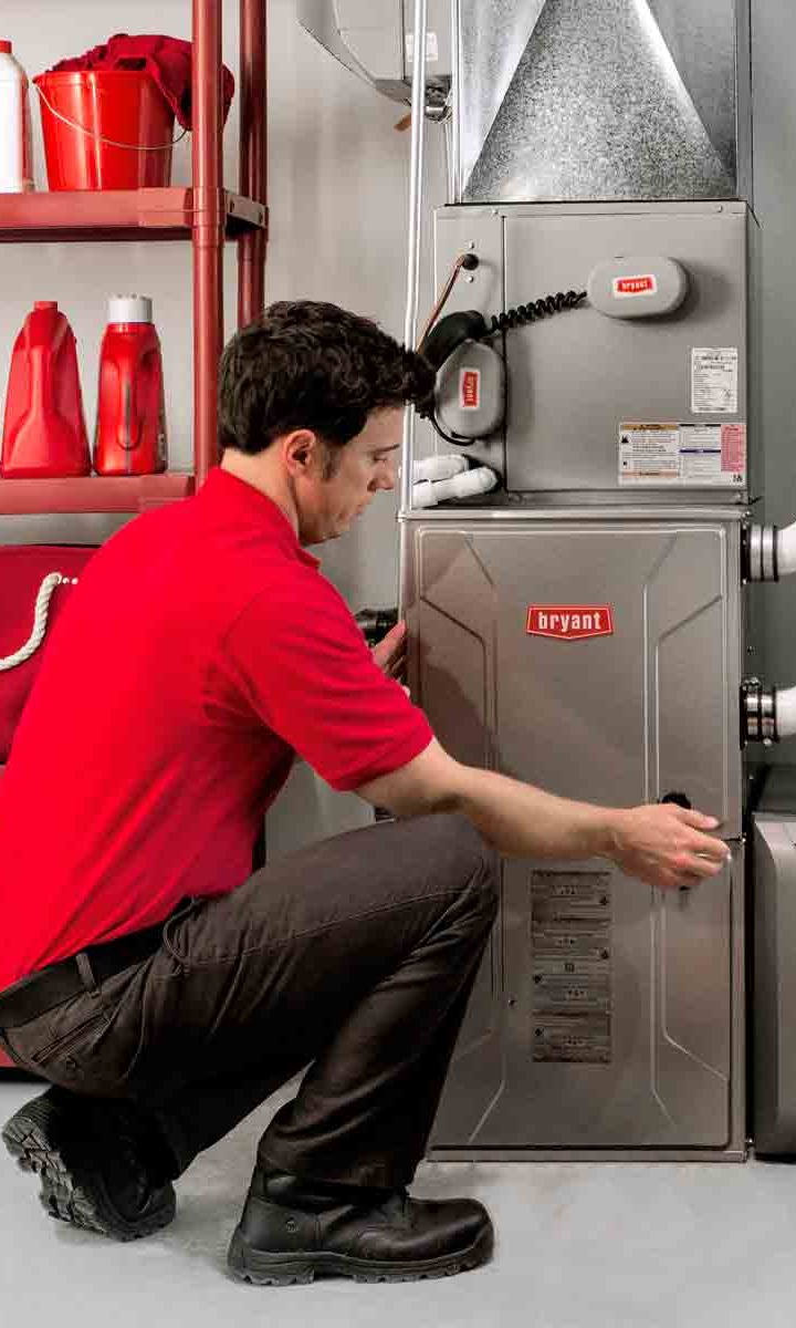 bryant dealer new furnace installation